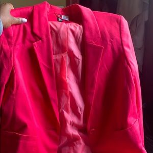 Pink blazer
